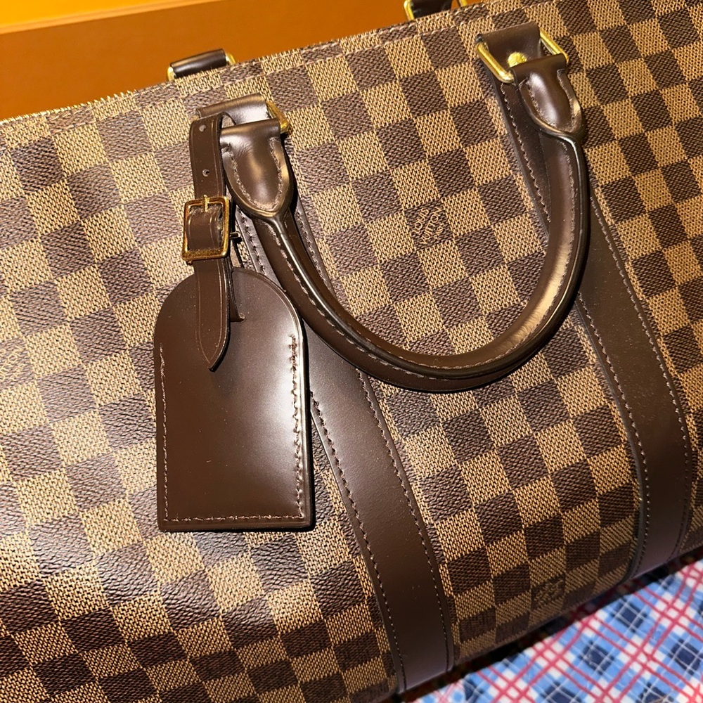 Louis Vuitton keepall duffle. Carried twice. $1500